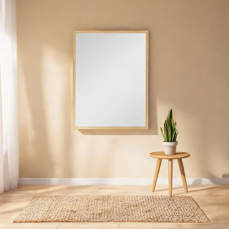 Décoration murale bois naturel en verre 70 x 2 x 90 cm (1/5)