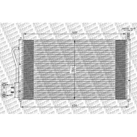 Condenseur de climatisation compatible Ford Focus Mk1 3/5 portes