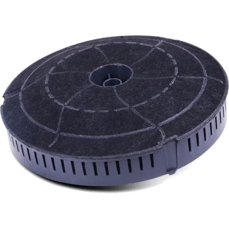 Trade-Shop Aktivkohlefilter Ø178mm für Indesit, Juno, KitchenAid, Privileg, Progress, Scholtess, Whirlpool Dunstabzugshauben / ersetzt Typ57 - 1 Stück (1/4)