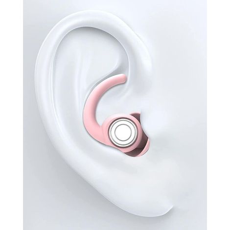 bouchon D'oreille Pour Dormir Anti Bruit, 2 Pairesl Bouchons D'oreilles Rutilisables Et Lavables, Bouchon Oreille Silicone Antibruit Pour Sommeil, (1/5)