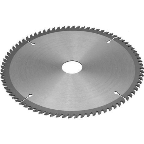 Lame de scie circulaire 210mm×30mm Diamètre de l\'alésage 80 dents Lame de scie circulaire avec 3 joints toriques en carbure cémenté (1/4)