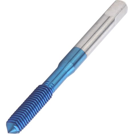 Filière à Tarauder M5 en Acier au Tungstène avec Revêtement Nano Bleu pour Machines (1/5)