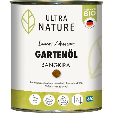 Ultra Nature Garten Öl Bangkirai 0,75 l - 682360 (1/3)