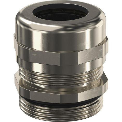OBO Bettermann Racor de cable M32 Latón niquelado, 2086042