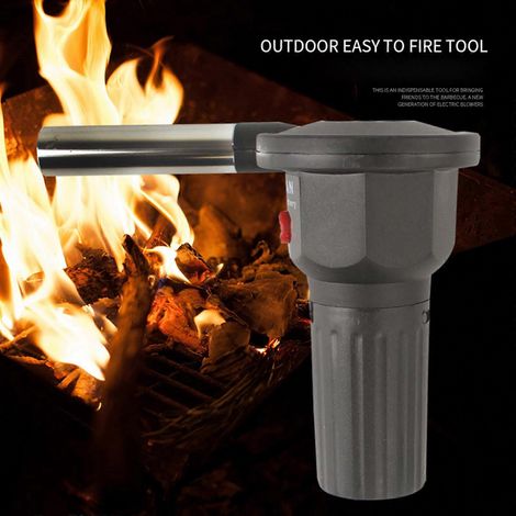 Ventilateur électrique pour barbecue extérieur, souffleur d'air, outil de cuisson pour barbecue (1/4)