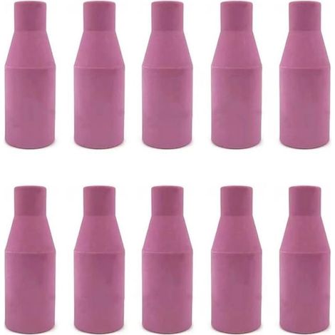 10 Pcs MB15AK Couvercle de Protection de Buse en Céramique Buse de Protection en Céramique MIG Buse Conductrice en Céramique Buse en Céramique (1/5)