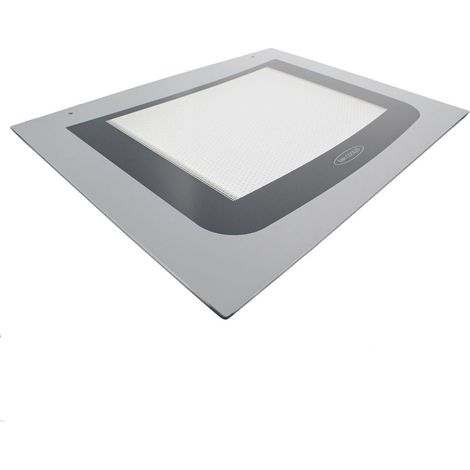 Glass Oven Door Wht for Hotpoint Cookers and Ovens