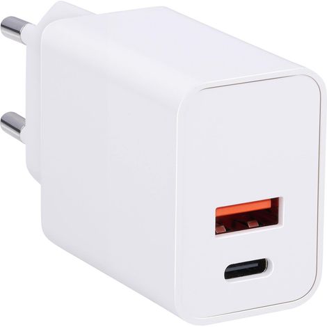 GRUNDIG Chargeur USB 20 W USB-C, USB-A 3.0