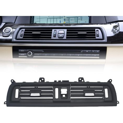 Rejilla de ventilación de la consola delantera del aire acondicionado, compatible con BMW Serie 5 F10 F11 64229166885 520 523 525 528 530 535 (1/5)