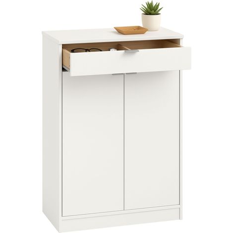 MUEBLES PITARCH Zapatero Berlín Blanco alto brillo - ref: 585-ZA (1/5)