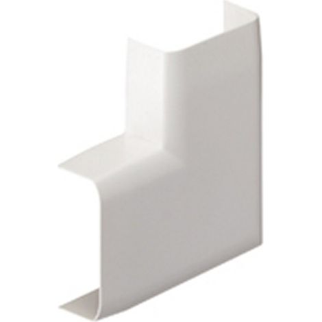 Set di 2 angoli piatti bianchi da modanatura, H. 2,6 x P.1,5 cm TEHALIT