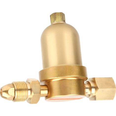 Hochdruck-Gasfilter mit 5/8"-Außengewinde-Lufteinlass und 5/8"-Innengewinde-Luftauslass. (1/5)