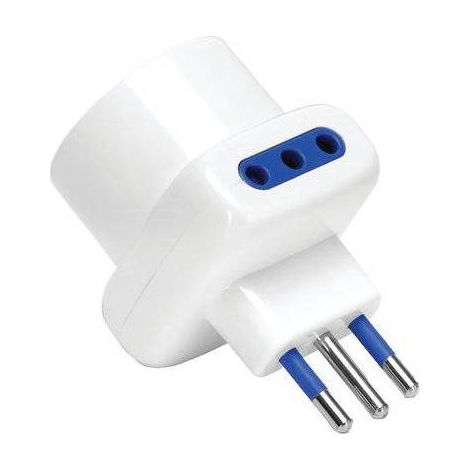 10,0 x ADATTATORE TRIPLO 10A-10A+SCHUKO AIGOSTAR