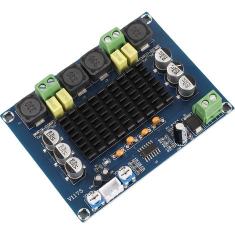 Carte d'amplificateur de puissance numérique 2 canaux, module électronique TPA3116D2 DC12x26V 120W XH‑M543 (1/5)