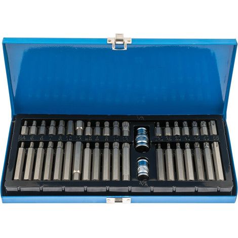 Juego de 40 puntas torx,xzn y hexagonales(allen)caja metalica (1/2)