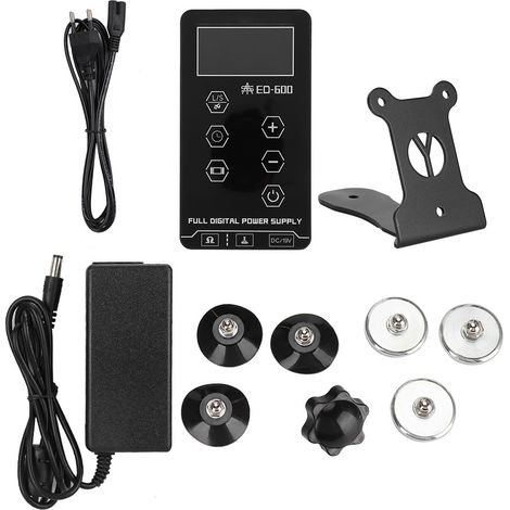 Alimentation DC 110V-240V à écran tactile numérique pour machine à tatouer, prise UE, affichage digital, connexion courant continu. (1/5)