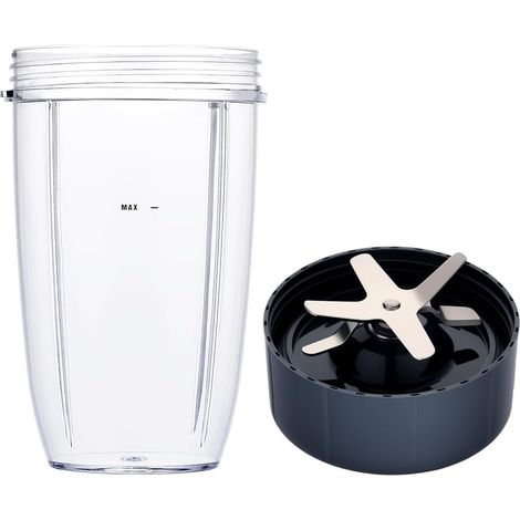 Bol mélangeur et lames améliorés pour Nutribullet 600 W/900 W, bol mélangeur de 950 ml et lames d'extraction, accessoires pour mixeur (1/5)