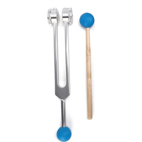Diapason OM136.1 pour la méditation et le yoga, avec marteau (1/5)