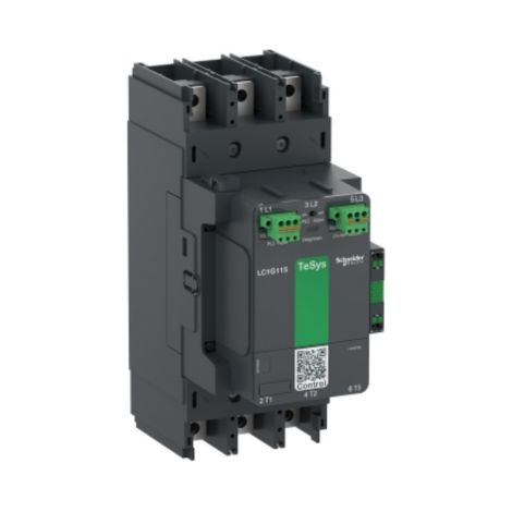 Contattore elevata potenza TeSys Giga, 3P (3NO), AC3 225A, versione Advanced, bobina elettronica 24...48V AC/DC - LC1G225BEEA