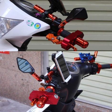 Verrou de Frein pour Moto, Alliage daluminium Verrouillage de Guidon pour Moto Serrure Antivol Verrouillage de Sécurité (1/4)