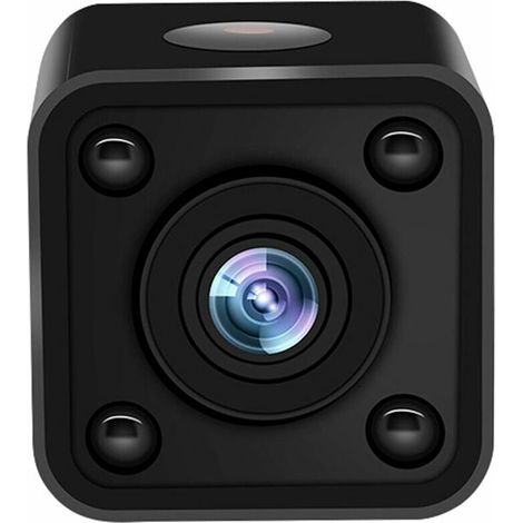 Green Mobility-Mini camera portable haute resolution 1080P / 30fps Smart WiFi Camera de securite sans fil avec vision nocturne, detection de mouvement avec support de base de conception magnetique pou (1/5)
