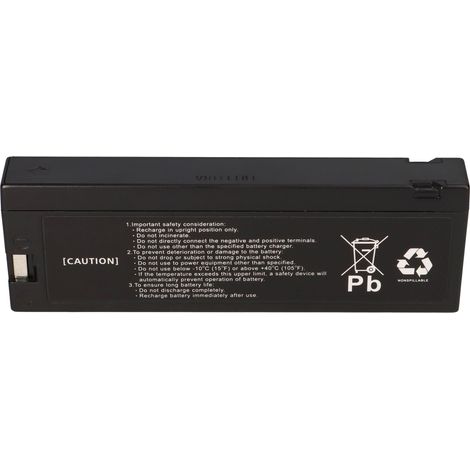 PB Akku Multipower MP1222A für Mindray MEC 1200/ VS800 - 12V 2Ah (1/5)