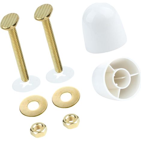 Kit de montage pour la base de toilettes, cuivre, ABS (1/5)