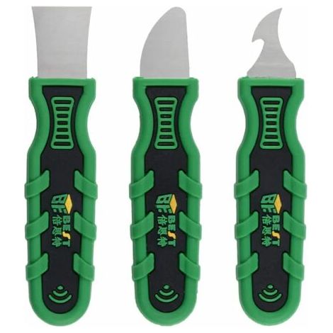 BST-138/139/140 Spudger Set Téléphone Tablette Indiscrets Grattoirs Colle Remover pour iPhone iPad，3pcs (1/5)
