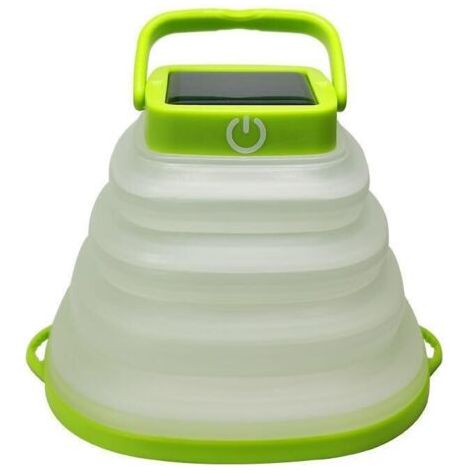 royaluxe -Lampe solaire extérieure pliable à LED à 3 niveaux de lumière de tente de camping étanche réglable (1/5)