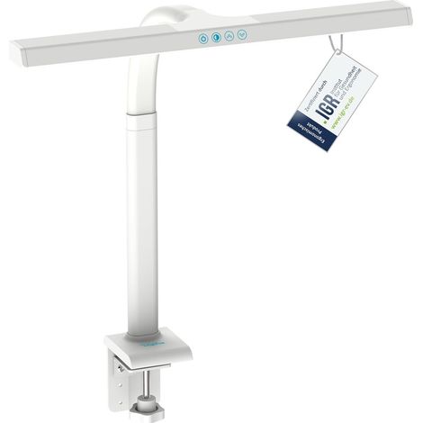 DIGITUS LAMPE DE BUREAU LED - 1 025 LUMENS - 50 CM DE LARGE - 7 W - BLANC DA-90491