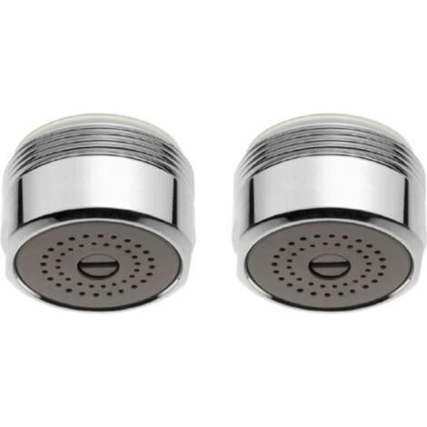 Économiseur D’Eau Robinet Mal Femelle 24mm Evier Lavabo, Diminuer Entre 30 Et 80% Votre Consommation (Male M24)