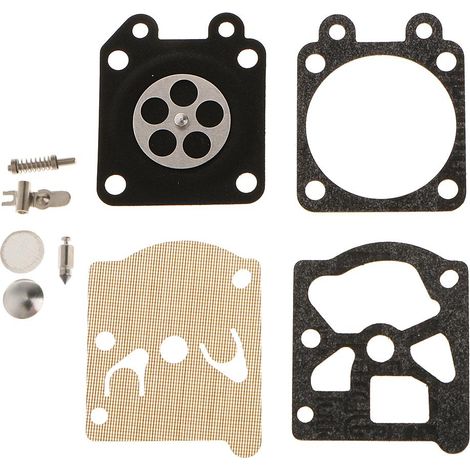 4x Kit De Réparation De Diaphragme De Joint De Carburateur Pour Tronçonneuse Zenoah G3800 45cc 38cc (1/5)