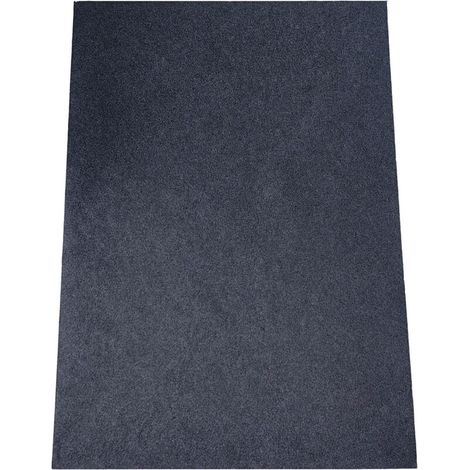 Feuerfester Kaminvorleger, rutschfester feuerfester Teppich, feuerfester Teppich 100 x 150 cm (1/4)