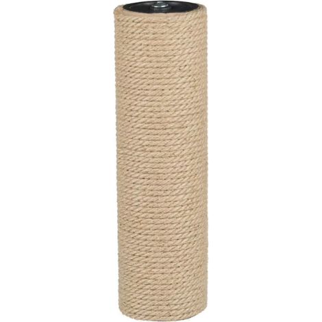 Poteau de rechange pour arbre à chat ø9 x 30 cm – Tiges filetées M8 et vis fournies – Griffoir et grattoir pour chat – Animallparadise