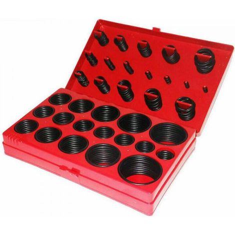 KIT GUARNIZIONI O RING 32 MISURE DIVERSE 419 PZ PEZZI ORING ANELLI GOMMINI
