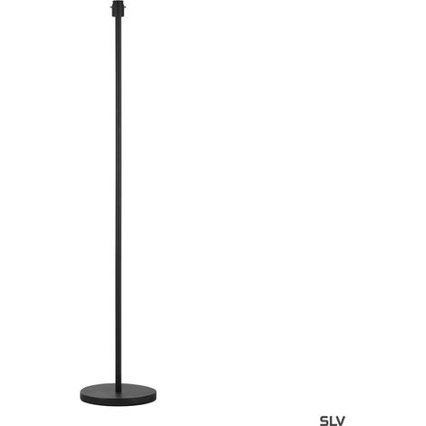 Lampadaire intérieur FENDA noir E27 60W max sans abat-jour - SLV - 155790 (1/5)