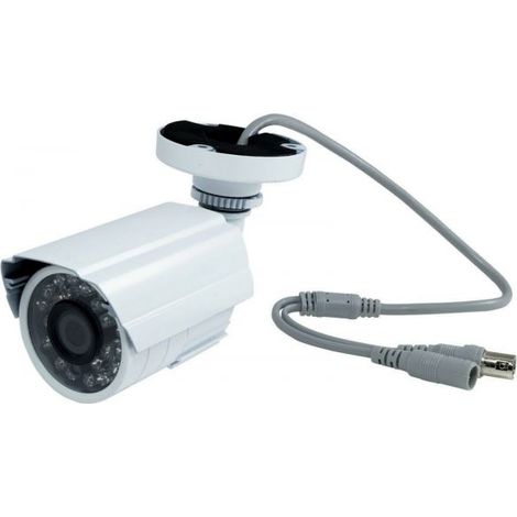 TELECAMERA videosorveglianza INFRAROSSI 24 LED OTTICA 3.6 mm 1000 TVL CCD IR