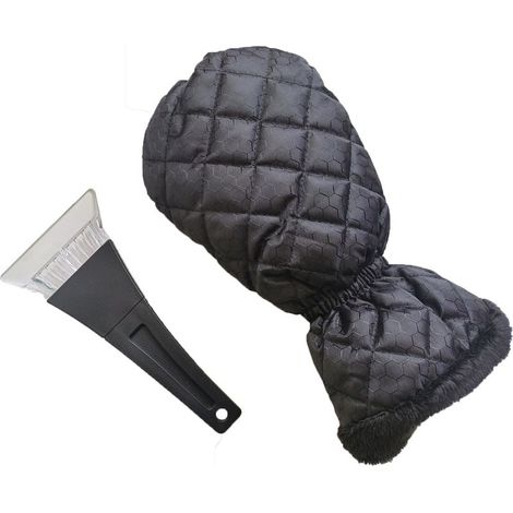1 Grattoir à glace, poignée ergonomique, gants imperméables, pare-brise voiture SUV (1/5)