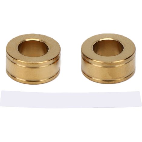 GARRYFIZH 2 Rondelles Réglage Frein Disque Vélo - M6, Ti, Or, Entretoises, Calage (1/5)