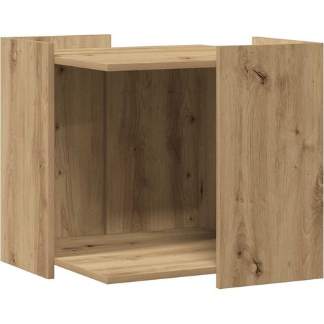 Maison Exclusive - Mueble arenero para gatos madera roble artisia