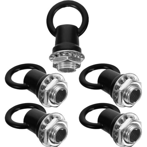 5 crochets plafond, M10, fer/zinc, pour suspension et maison (1/5)