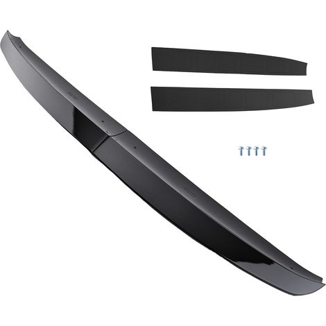 Black Rear Spoiler for Ford Transit Custom Double Door 2012-2020 Sport Style