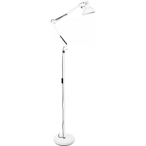 Lampada da terra articolata architettonica 1xe27 l.25xw.69xh.69xd.reg.cm white (1/3)