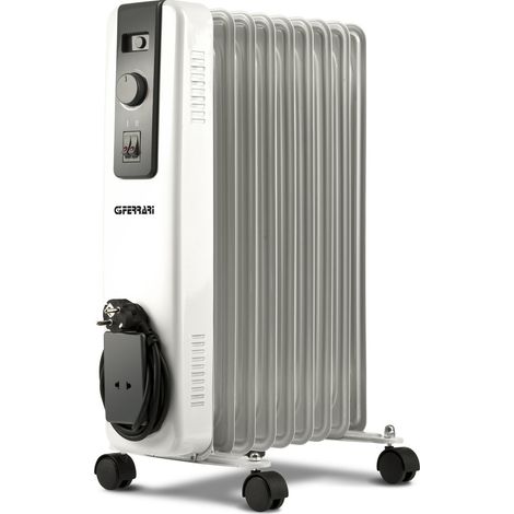 G3 Ferrari G60027 stufetta elettrica Interno Bianco 200 W Riscaldatore ambiente elettrico a olio