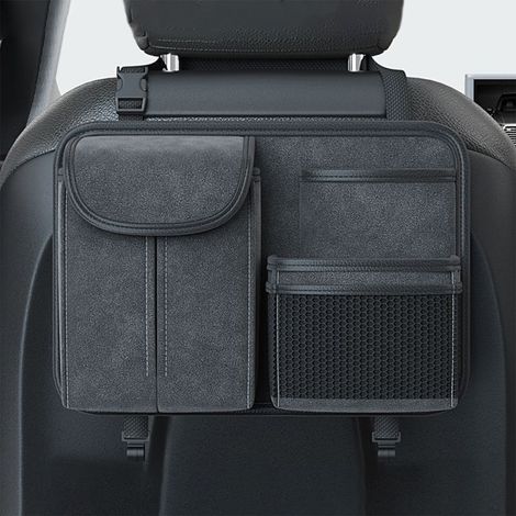 Borsa portaoggetti per schienale del sedile posteriore dell'auto, organizer multi-tasche per il bagagliaio, accessorio per interni auto, utile per organizzare e riporre piccoli oggetti sul sedile post