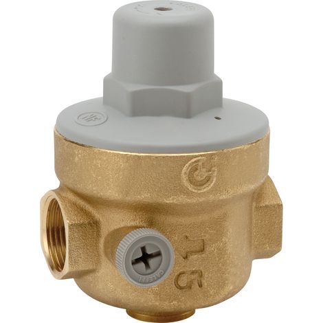 Thermador – Réducteur de pression DN 20 NF ACS – Raccords multi filetés – Pression amont jusqu'à 25 bar – Réglable de 1 à 6 bar – Homologué NF 079