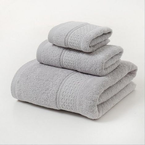 1 pièce Serviette carrée, en coton, 45 g, pour bain ou voyage, idéale comme cadeau (1/5)