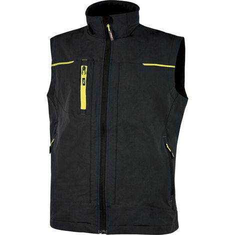 U-POWER GILET SATURN NERO/GIALLO TG.XXL PZ 1 (1/2)