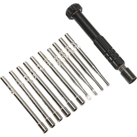 Vergaser-Einstellschraubendreher mit Adaptergriff, Metall-Reparatur- und Wartungswerkzeugsatz (1/5)