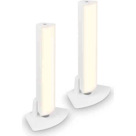 Lampada da tavolo e da parete a LED a batteria, IP44, bianca, 1x (1/5)